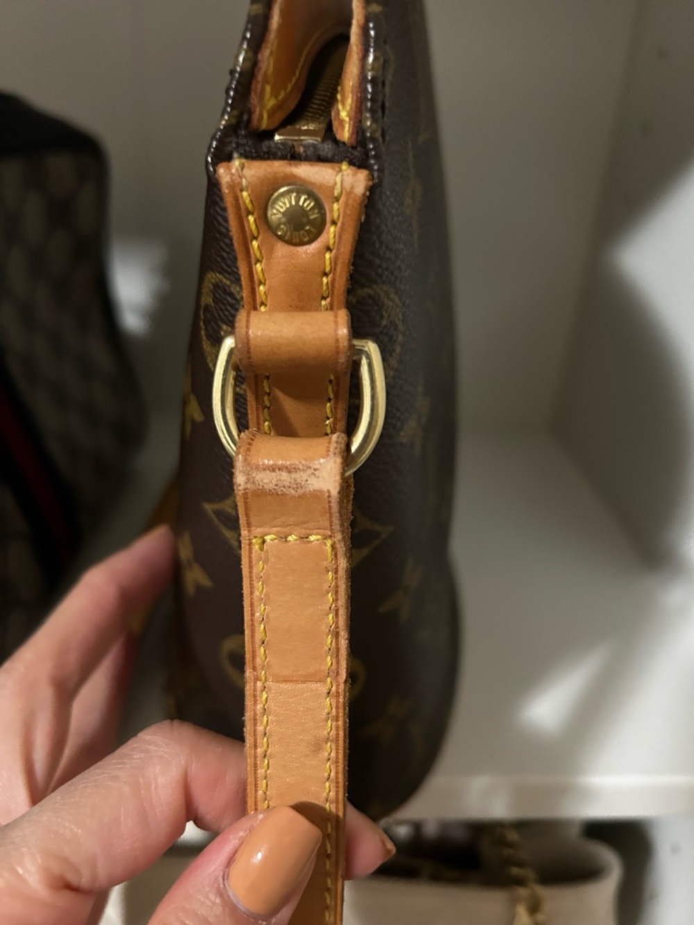 Louis Vuitton Monogram Brown Crossbody Bag - Picture 12 of 13